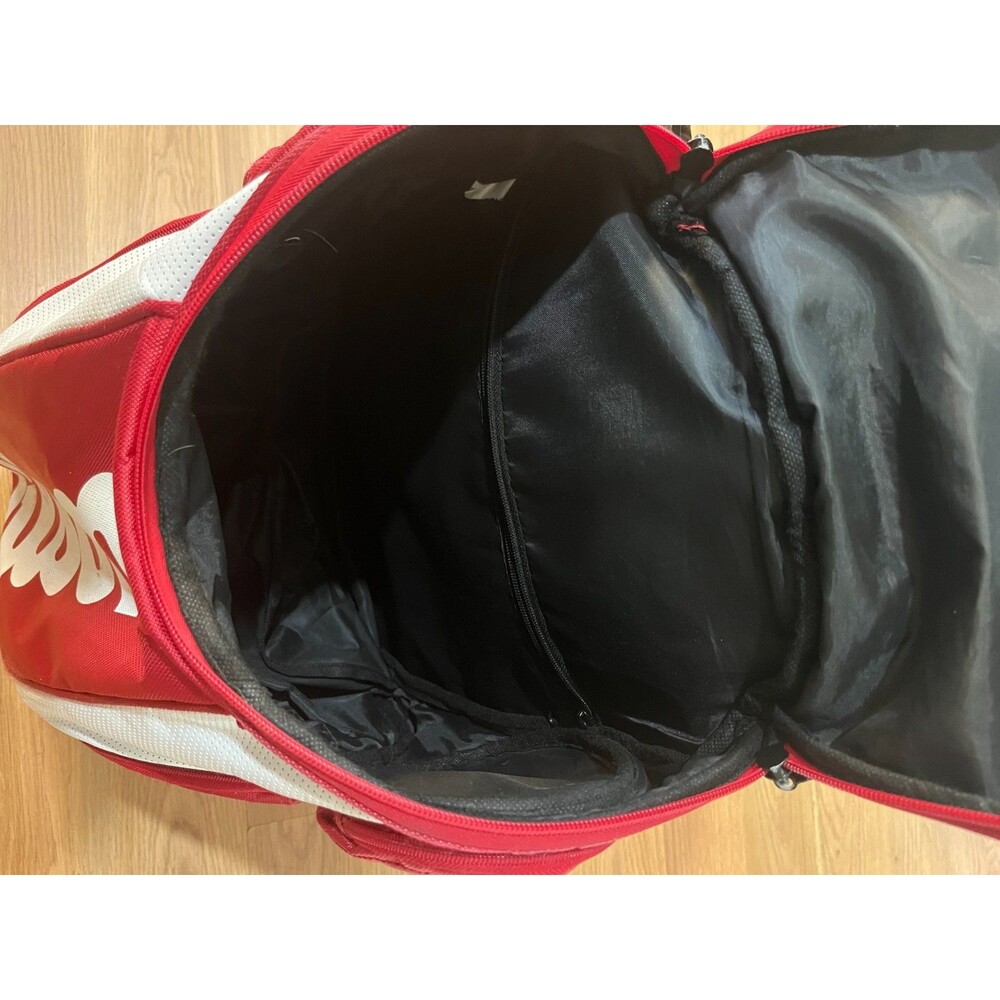 Wilson Tour Large Tennis Red Backpack - Pre-Owned - Two (2) Racquets - Picture 7 of 8